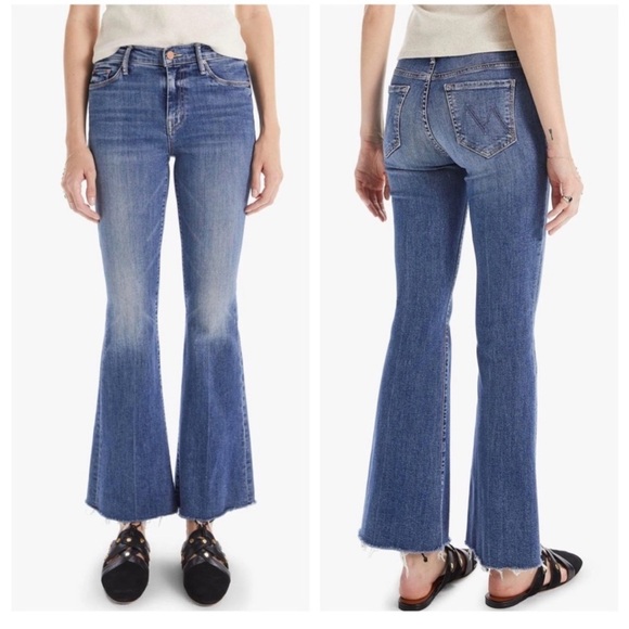 Mother The Weekender Fray Jeans - Walking On Coals - Size 24 - Picture 6 of 16